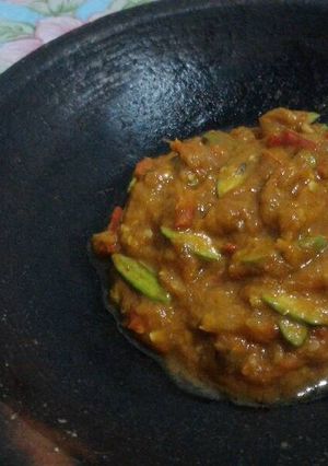 Foto resep 5. Sambel Bajak Pete