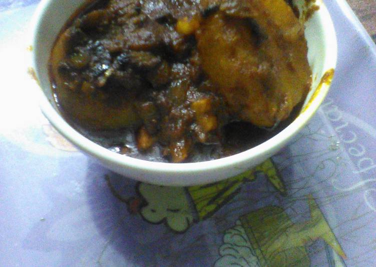 Recipe of Award-winning Achari potato korma curry