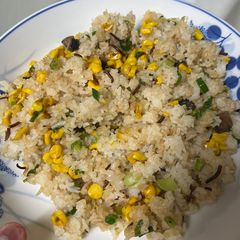 A picture of Worm Fried Rice.