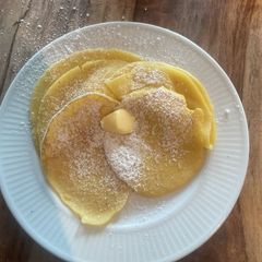 A picture of Super tasty pancakes.