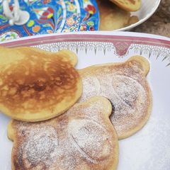 A picture of Not your regular pancakes! 🤤❤.