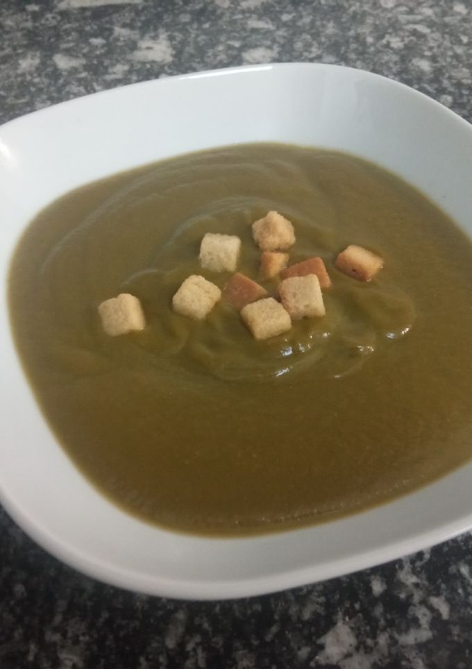 Una foto de Puré de verduras