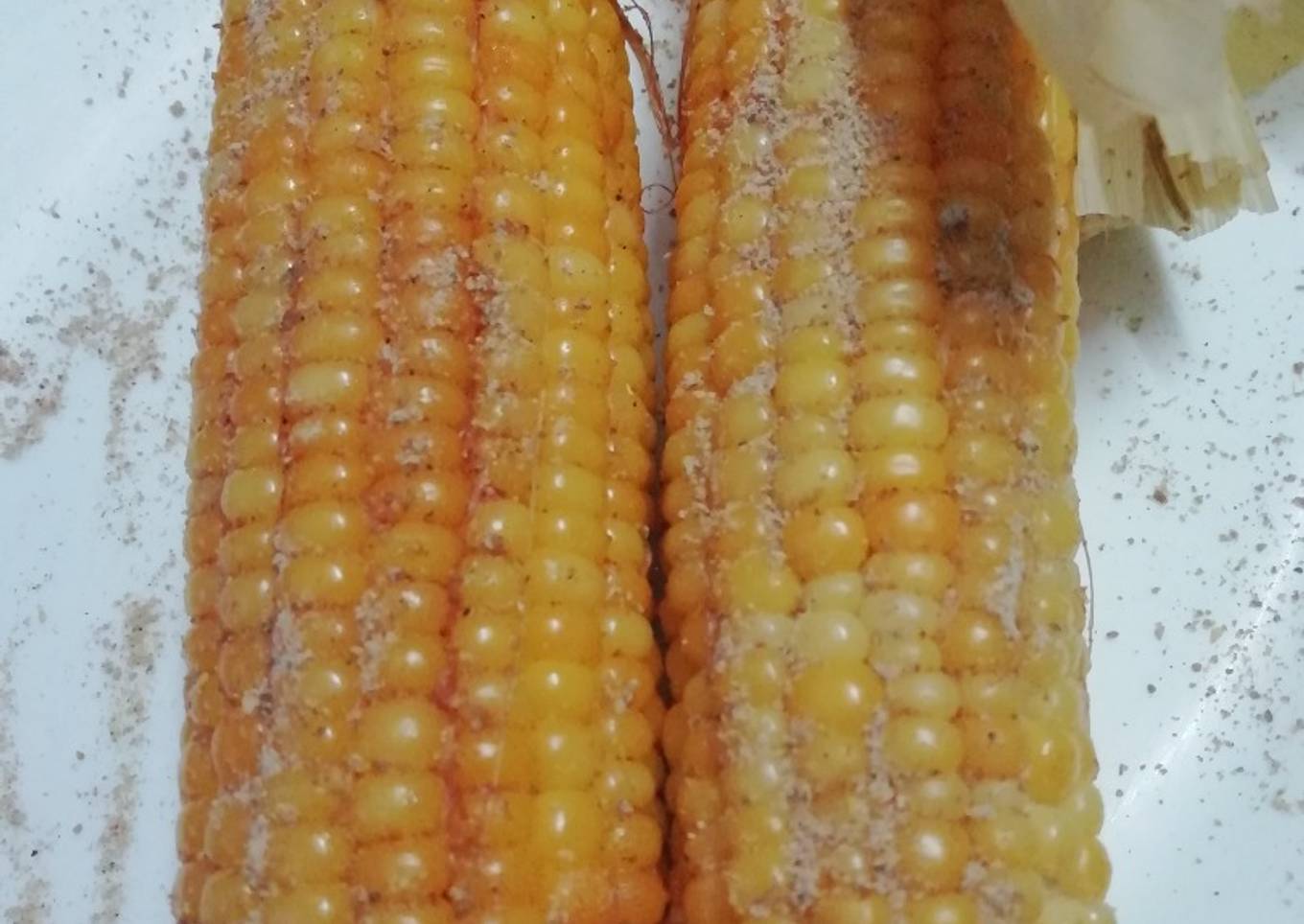 Steamed Corn