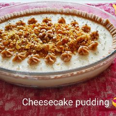 A picture of Cheesecake pudding.