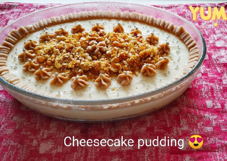 Step-by-Step Guide to Prepare Homemade Cheesecake pudding