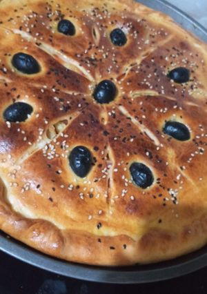 صورة لوصفة فطيرة محشية