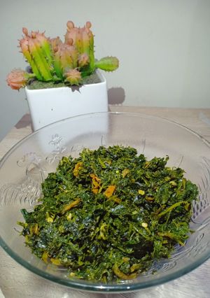Foto resep Tumis Daun Singkong/Ketela Tumbuk