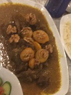 صورة لوصفة لحم بالبرقوق (المشمش)المغربي 😋
