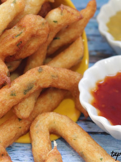 Una foto de Churritos de bacalao