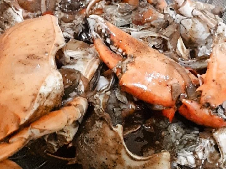 Langkah Gampang Menyiapkan Resep Kepiting Lada hitam yang Enak Banget Anti Ribet, Lezat