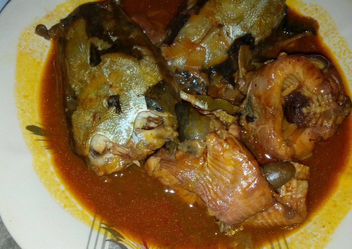 Cat fish pepper soup