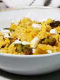 Risotto asperges au millet