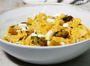 Une photo de Risotto asperges au millet