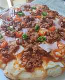 Pizza al sartén