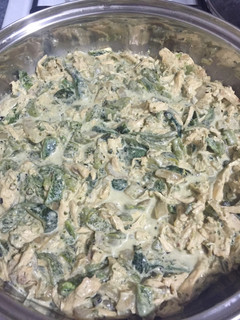Una foto de Pollo con Rajas y Crema