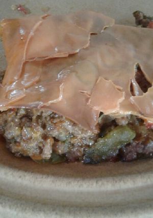 Una foto de Pastel de carne y zapallito