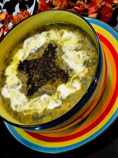 عکسی از دستور آش اسفناج