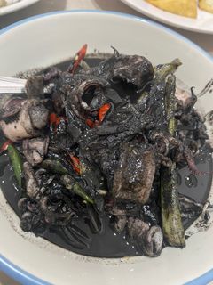 Foto resep Tumis cumi hitam
