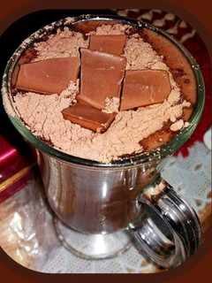صورة لوصفة هوت شوكليت روعة 🥰