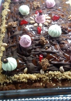 Una foto de Torta dulce late, con Pasión