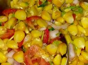 A picture of sweet corn salad