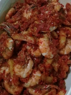 Foto resep 8) Udang Balado Praktis