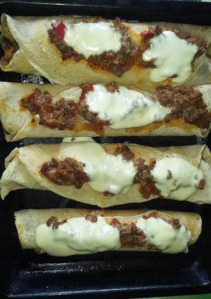 Una foto de Canelones de carne
