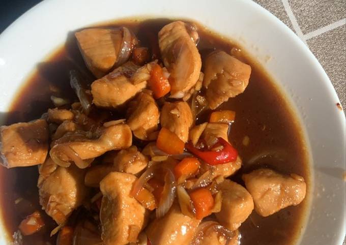 Resep Ayam Saos Hoisin Oleh Octaviona Inge Setiawan Cookpad