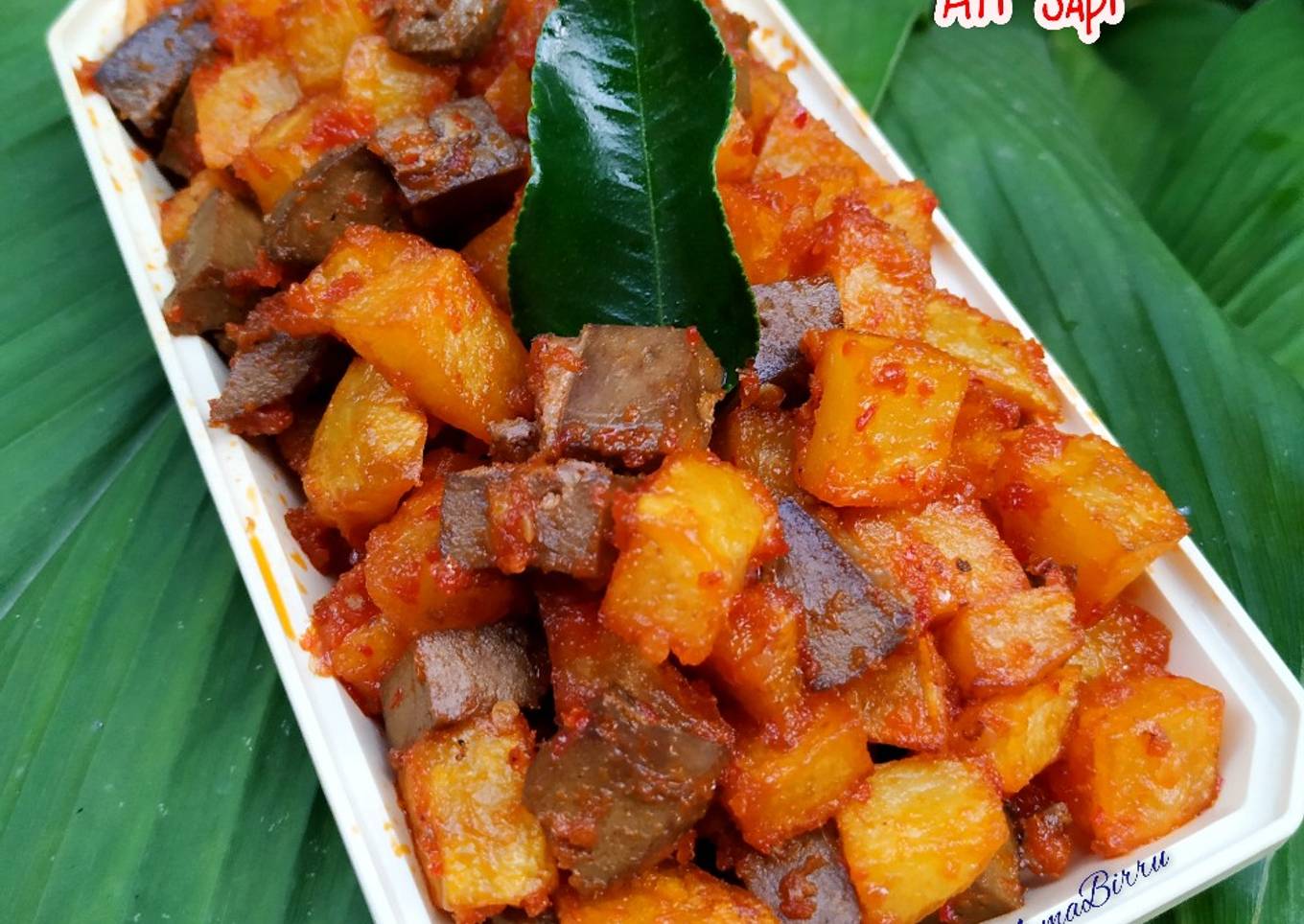 Sambal Goreng Kentang Ati Sapi