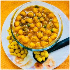 Besan Mongra Curry A picture of Besan Mongra Curry.