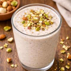 A picture of Healthy Dry Fruit Milkshake Recipe: Creamy Energy Drink at Home.