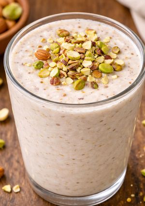A picture of Healthy Dry Fruit Milkshake Recipe: Creamy Energy Drink at Home.