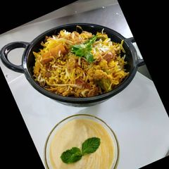 A picture of Veg Dum Biryani.