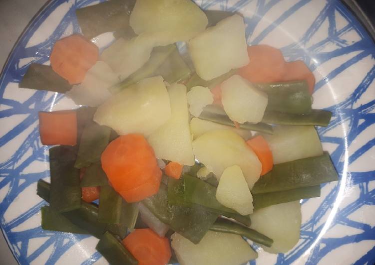 Verduras con hortalizas