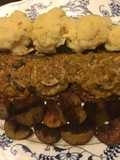 California Farm Eggplant Schnitzel in Mushroom Sauce