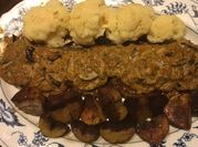 A picture of balsamic mushroom sauce