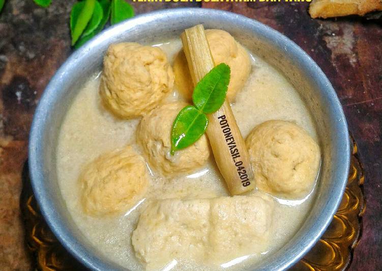 Proses memasak (133).Terik Bola-bola Ayam dan Tahu yang Lezat Sekali