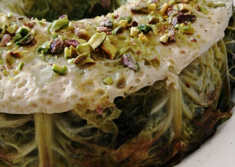 Sformato di pasta e verza