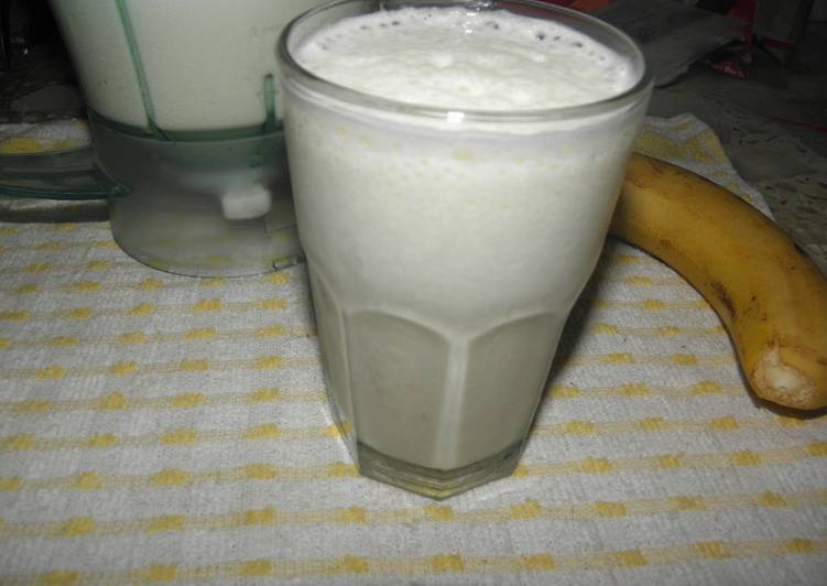 Milkshake de bananas