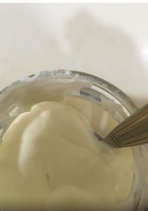 A picture of Home made yogurt.