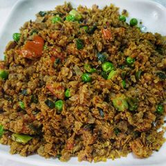 A picture of Chapati Poha.