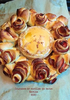 Une photo de Couronne de corolles au bacon