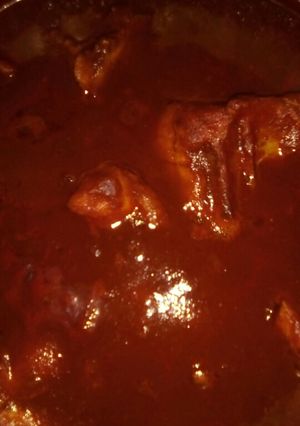 Una foto de Adobo de pollo