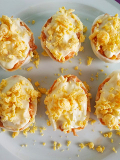 Una foto de Huevos rellenos 🥚