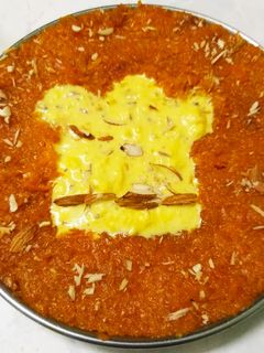 A picture of Rabri-Gajar Halwa.