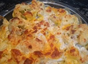 Foto de Couve Flor Gratinado com Frango em tiras