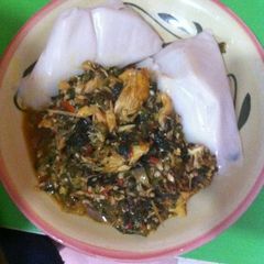 A picture of Okro Soup.
