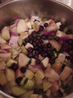 A picture of Spicy autumn chutney.