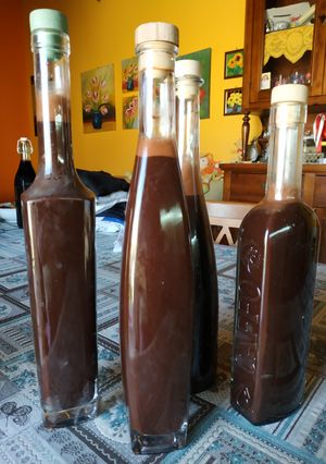 Foto di Liquore al cioccolato
