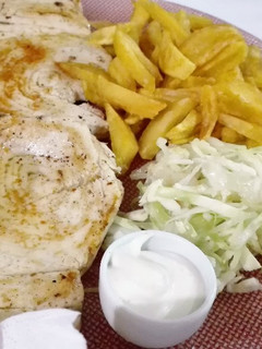Una foto de Pez espada a la plancha
